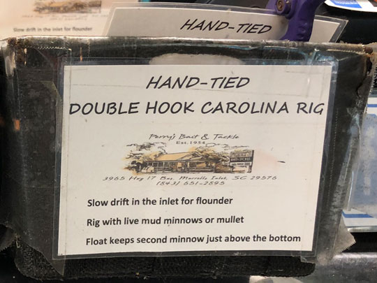 Double Hook Carolina Rigs